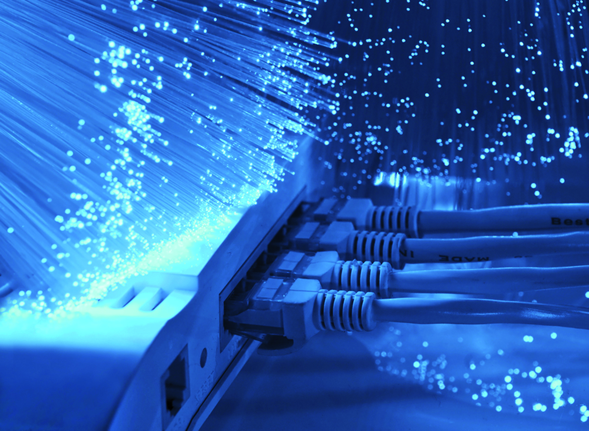 fiber optic servers